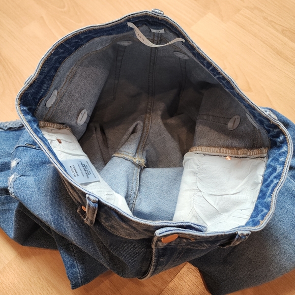 Altar'd State Mica Stretch Denim Cambria High Rise Wide Leg Jeans Size 29 - Picture 14 of 16